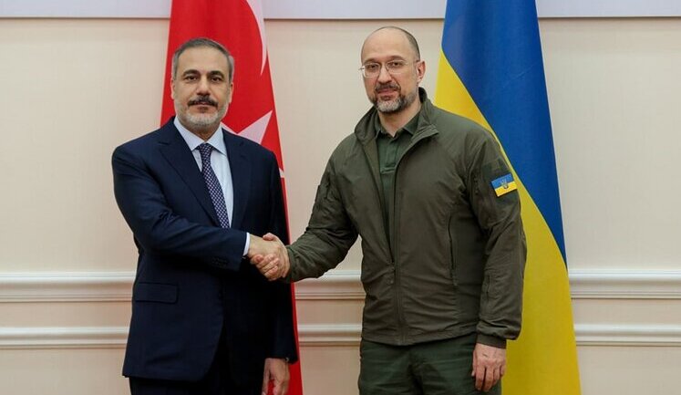 Shmyhal discussed economic cooperation and reconstruction of Ukraine with Turkish Foreign Minister Fidan. PHOTO