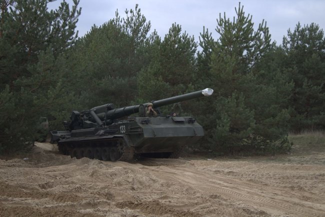 В 43-й ОАБр прошли учения с боевой стрельбой самоходного артиллерийского дивизиона 03 В 43-й ОАБр прошли учения с боевой стрельбой самоходного артиллерийского дивизиона 03