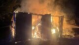 Shahed attack on Poltava region Fire broke out