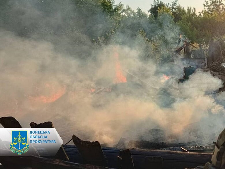 Ruscists shelled private sector of Kostiantynivka, one person was killed and wounded 01