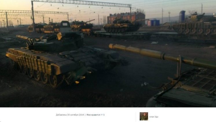Подробности переброски из Бурятии 5-й танковой бригады ростовской группировки сил вторжения. ФОТОрепортаж