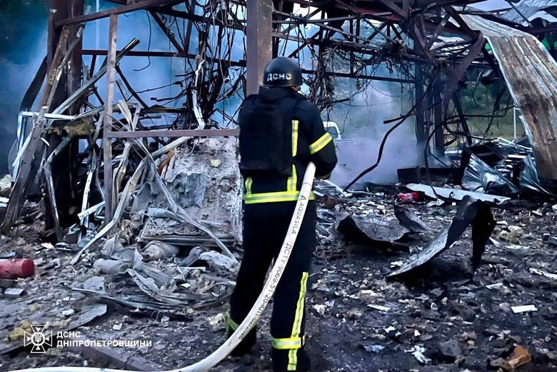 удар по азс на дніпропетровщині