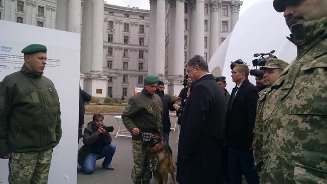 оружие порошенко выставка вооружение 
