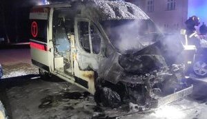 швидка,польща,підпал