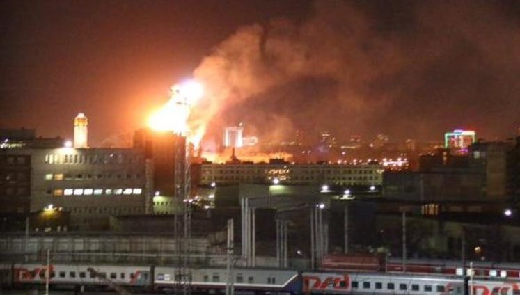 В Москве горит Новодевичий монастырь. ВИДЕО+ФОТОрепортаж