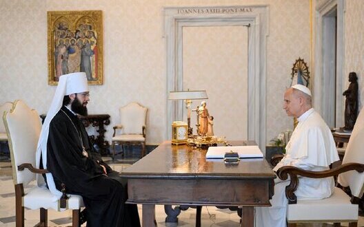 Pope Leo XIV meets with representative of Russian Orthodox Church in Vatican