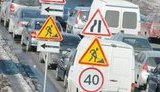 "Переправа-переправа, берег левый - берег правый": строительство новой развязки добавило заторов в Киеве. ФОТОрепортаж