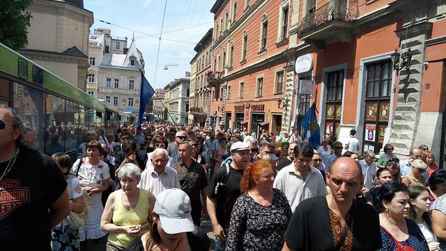 похороны слипак процессия