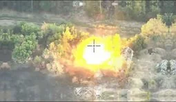 Точным попаданием в люк операторы 225-го ОШП уничтожили российскую САУ "Гвоздика" на Гуляйпольском направлении
