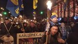 Факельное шествие в честь дня рождения Степана Бандеры состоялось в центре Киева. ВИДЕО+ФОТОрепортаж