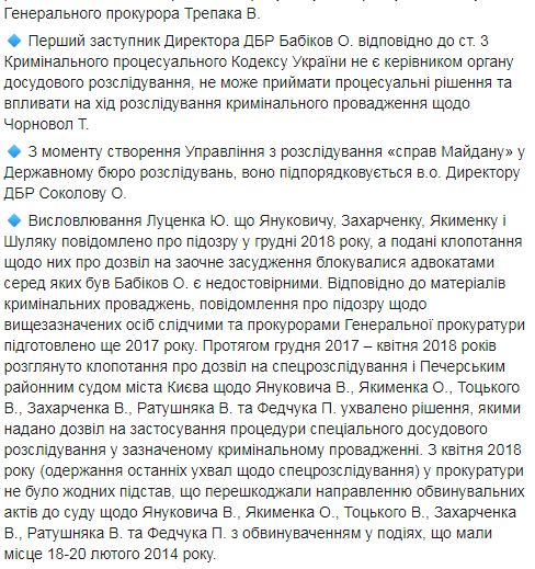 Задерживать Чорновол сторона обвинения не собирается, - ГБР 02