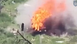 безпілотник поцілив у росіянина