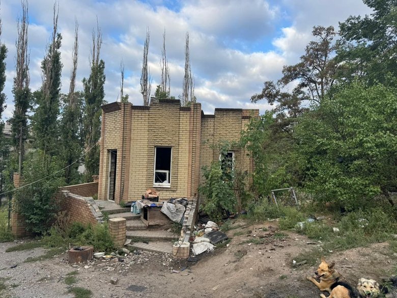 Shelling of Donetsk region on 3 September
