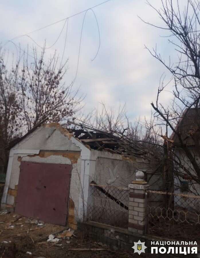 Наслідки обстрілів Херсонщини 16 грудня