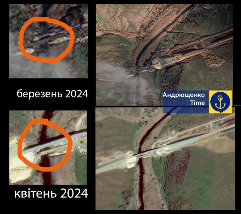 Будівництво залізниці біля Маріуполя