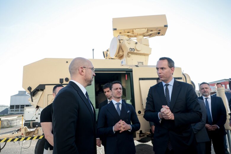 Italian Skynex air defense systems are already on combat duty in Ukraine - Shmyhal 02