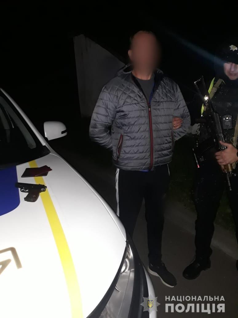 У Броварах конфлікт через таксі двох нетверезих пасажирів закінчився стріляниною, - Нацполіція 01