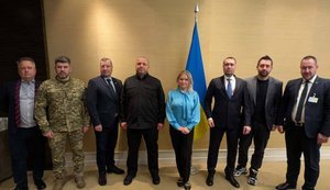 Українська делегація на переговорах у Женеві 18 лютого