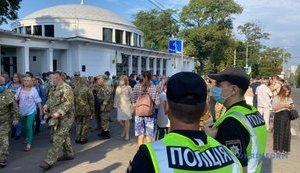 Центр Києва посилено охороняють правоохоронці