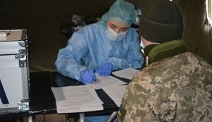 Ukrainian army reports 185 new coronavirus cases