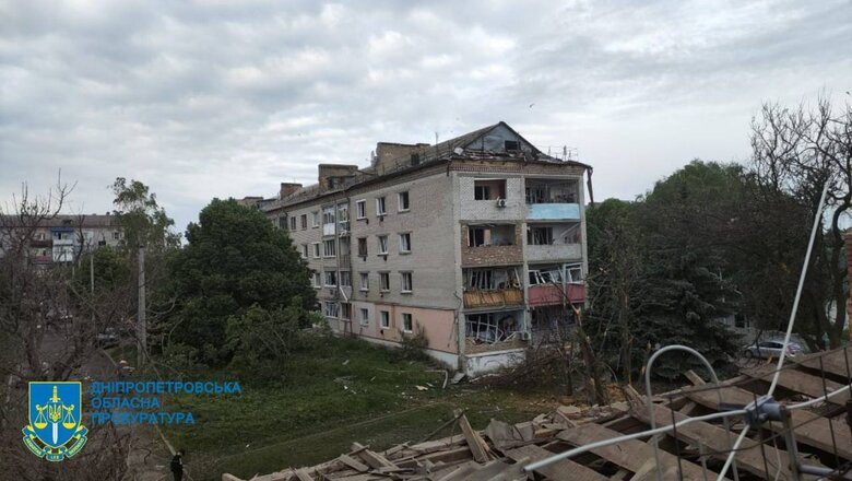 Последствия вражеских обстрелов Днепропетровской области 04