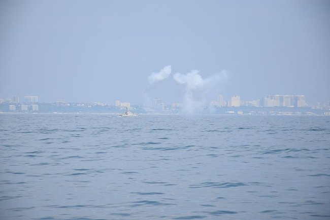 ВМС випробували новий артилерійський катер, - Міноборони 02