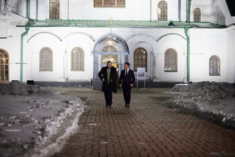Зеленський і Джонсон відвідали Софійський собор 01