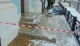 Затримано чоловіка, який намагався 15 листопада "коктейлем Молотова" підпалити Андріївську церкву в Києві, - Нацполіція. ФОТОрепортаж