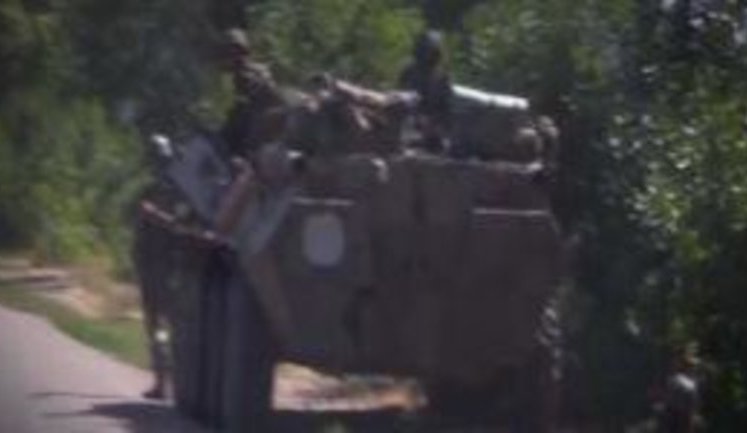 American TV Channel Captured Russian Soldiers Near Novoazovsk on Video. VIDEO