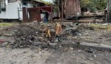 У Полтаві ворожий дрон упав біля школи: троє людей травмовані. ФОТОрепортаж