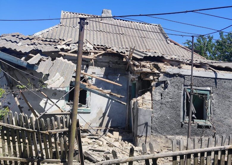 Обстріл Нікопольщини і Нікополя 10 травня