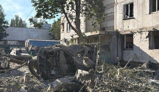 Киев после обстрела 2 июня