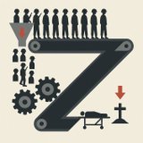 Інфографіка життєвого циклу росіянина
