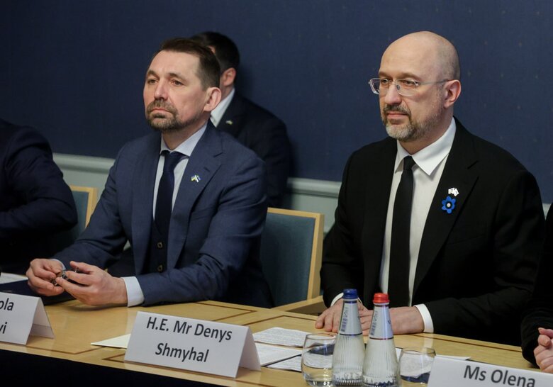 Шмигаль в Естонії