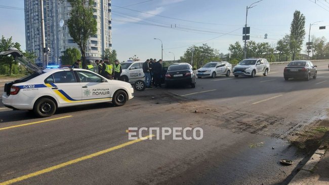Патрульные с погоней задержали в Киеве угонщика автомобиля 01
