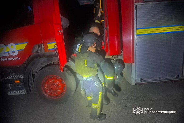 обстріл Нікополя