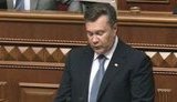 Янукович оговорился: "Досягнуто чимало - спотворюються умови для розвитку підприємництва...". ВИДЕО.