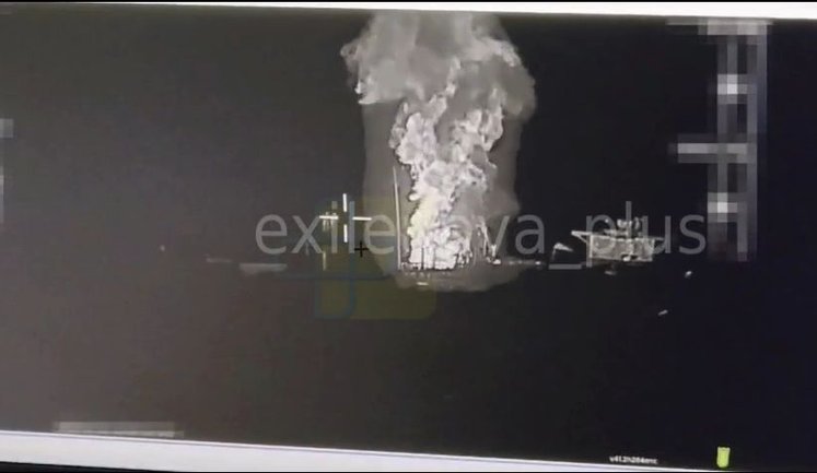 Атака дронів на нафтовий термінал "Таманьнєфтєгаз" у Краснодарському краї РФ. ВIДЕО