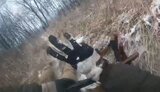 Український воїн дістав кульове поранення в ногу після атаки на ворога з РПГ-7. ВIДЕО