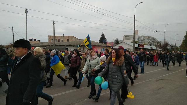 Белая Церковь приветствует воинов 72-й ОМБр им. Черных Запорожцев, вернувшихся из АТО 14