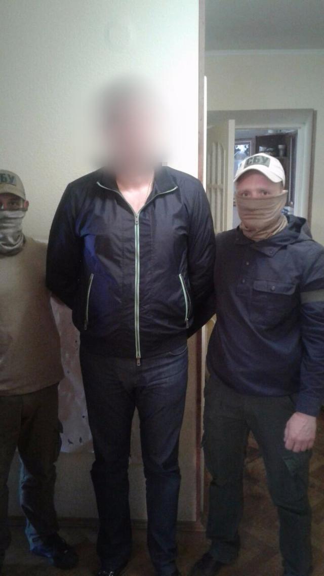 СБУ затримала в Києві бізнесмена-спільника бойовиків ЛНР 01
