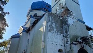 Russians damaged church in Kherson region with shelling. PHOTO