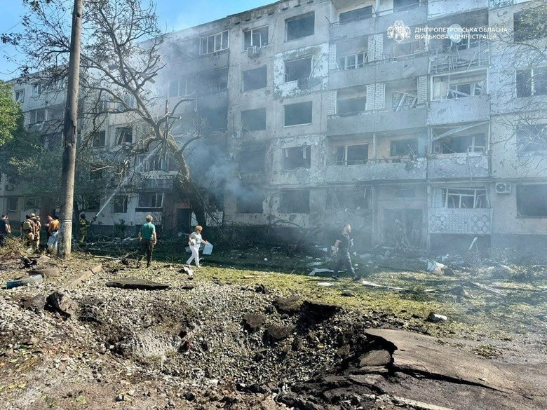 удар по Павлограду
