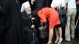 У Кирилла на молебне встретились Герман и Богословская. ФОТОрепортаж