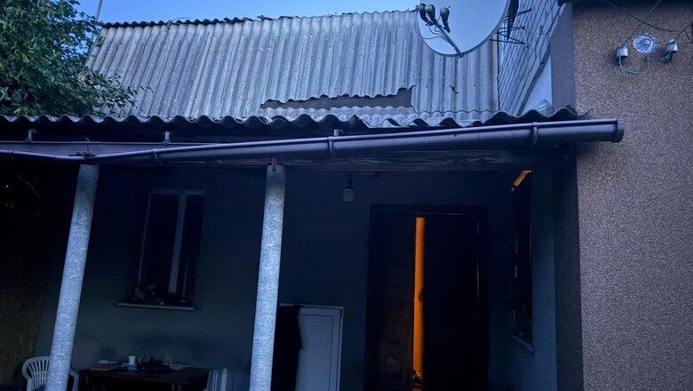 Donetsk region after shelling