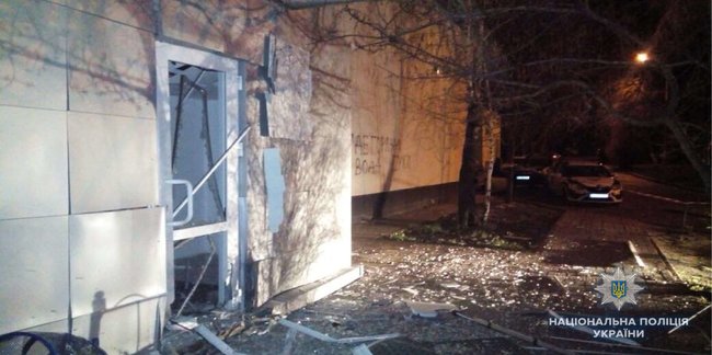Вночі стався вибух біля будівлі Київенерго 01