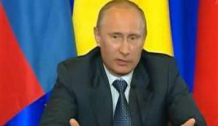 Путин - Азарову: Контракт у нас есть, он подписан, так что придется платить. ВИДЕО.