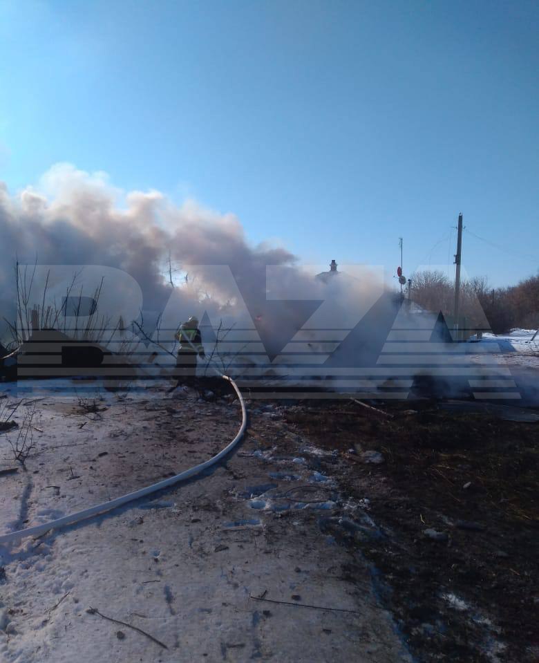 Су-25 упал в Белгородской области, пилот погиб 01