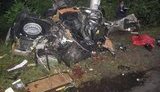 В ДТП под Киевом BMW с пятью пассажирами буквально разорвало на части. ФОТОрепортаж