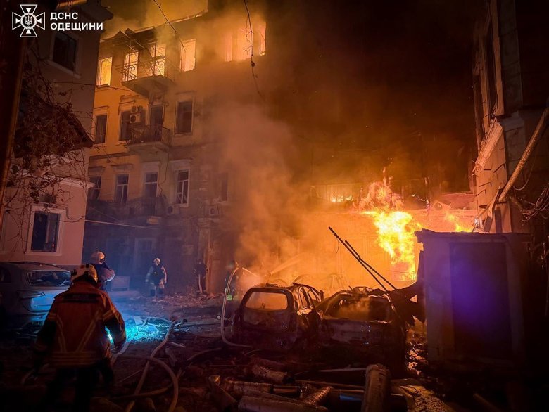 Одеса після обстрілу